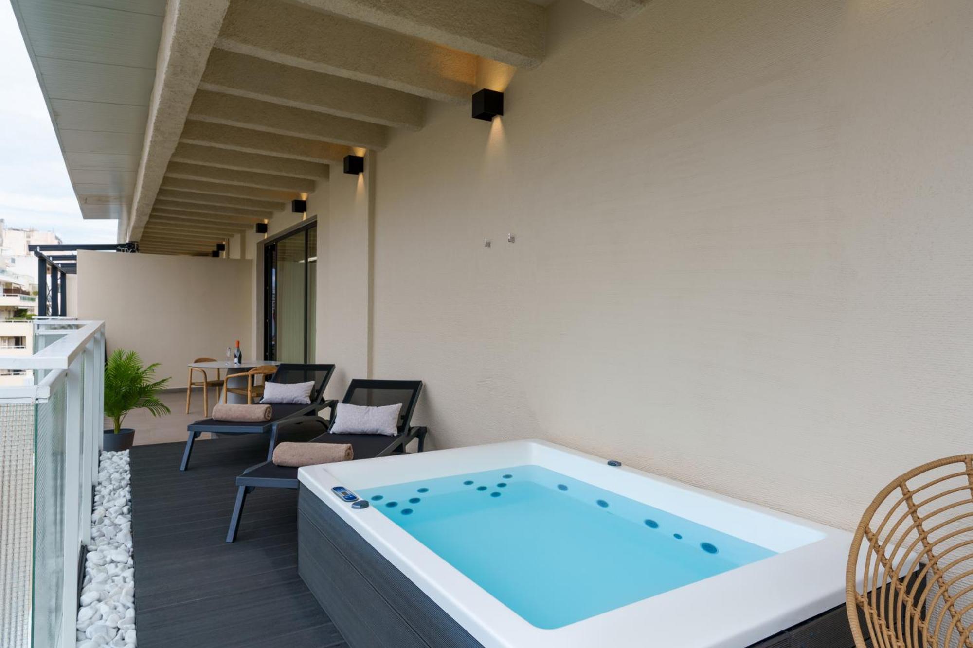 Acron 12 Penthouse Acropolis Suites アテネ エクステリア 写真