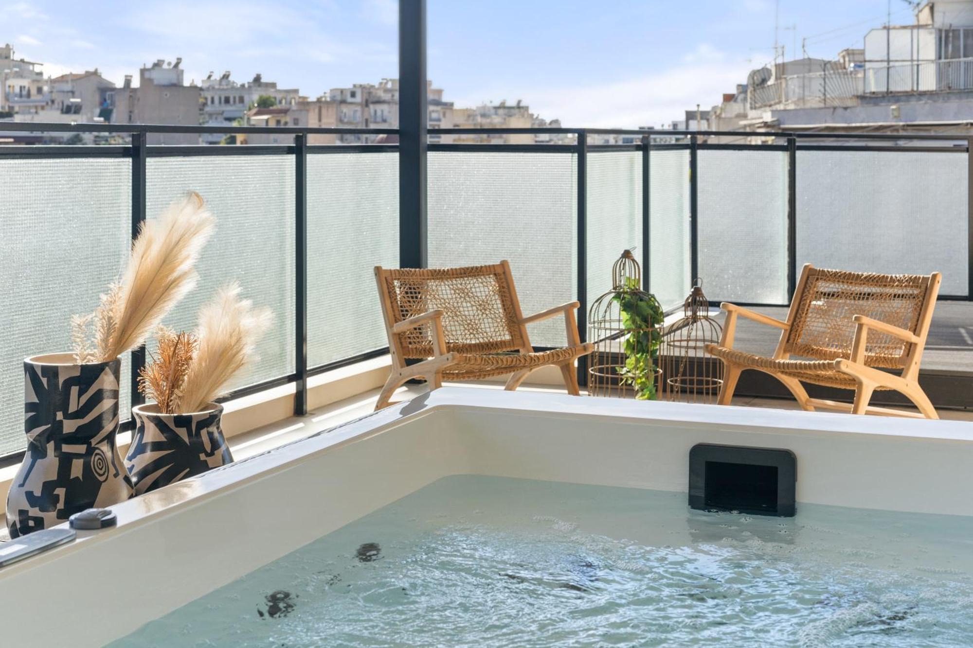 Acron 12 Penthouse Acropolis Suites アテネ エクステリア 写真