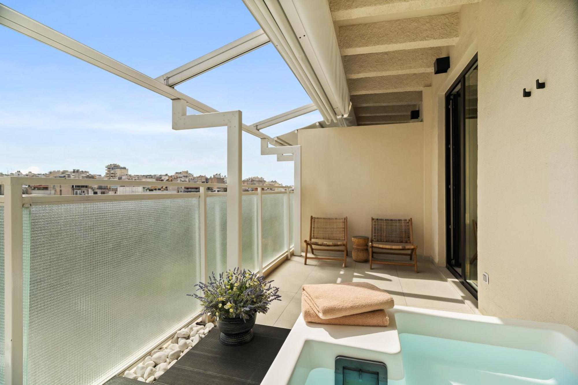 Acron 12 Penthouse Acropolis Suites アテネ エクステリア 写真